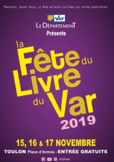 Maxime Chattam président de la Fête du Livre du Var 2019