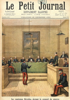 Des croquis des procès de Dreyfus et Zola vendus aux enchères