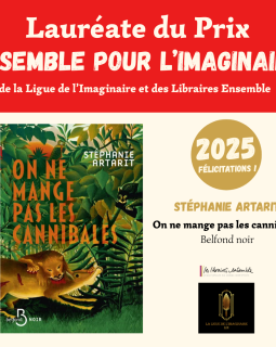 On a la grande gagnante du Prix Ensemble pour l'Imaginaire et du Festival sans nom