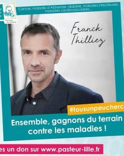 Franck Thilliez - Le challenge continue pour l'Institut Pasteur