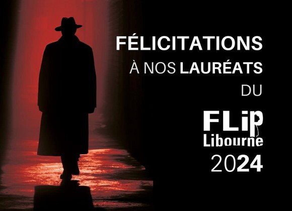 Le festival des Littératures policières de Libourne annonce ses lauréats 2024 !