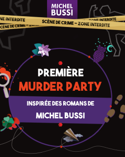 Gagnez des invitations pour la Grande Murder Party Michel Bussi à Paris