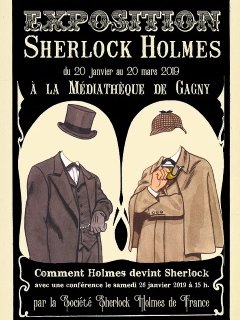 Conférence - Comment Holmes devint Sherlock - 26 janvier