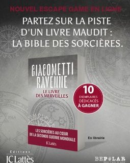 La Chasse au Livre Maudit : le thriller historique de Giacometti Ravenne vous attend !