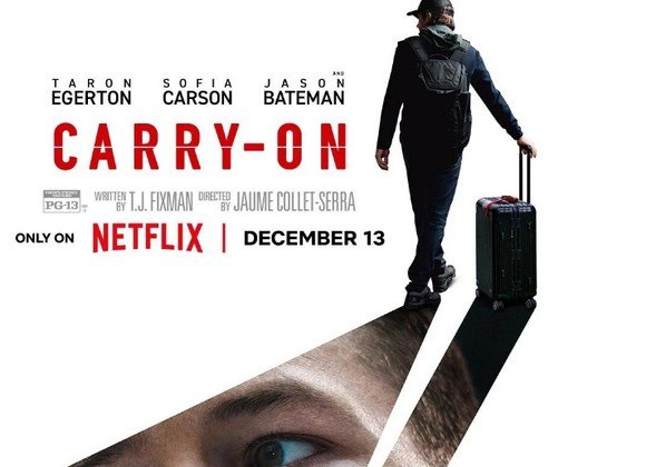 Une première bande-annonce pour “Carry-On”, le prochain thriller d’action de Netflix.