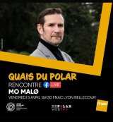 Quais du polar 2024, Mo Malø était notre invité ! 