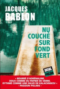 Nu couché sur fond vert - Jacques Bablon