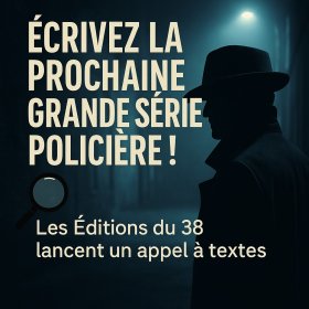 Un appel à textes des éditions du 38 pour des séries policières !