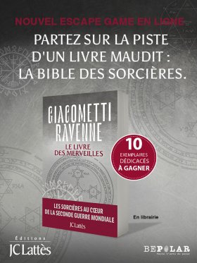 La Chasse au Livre Maudit : le thriller historique de Giacometti Ravenne vous attend !